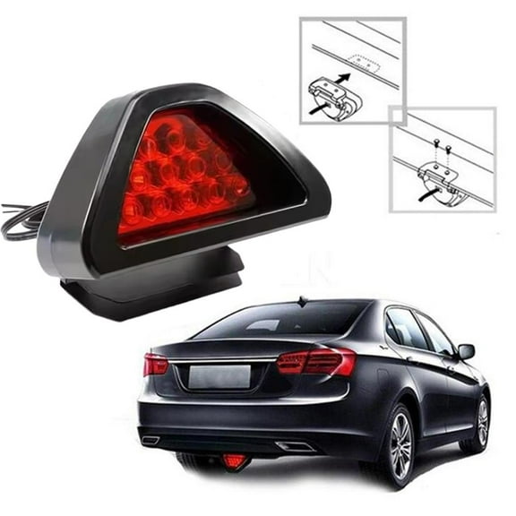 FurNest Car LED Brake Light Brake Light Flashing Warning Light Navigation L