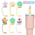 thumbnail image 1 of FurNest Cartoon Dust Cover Straw Accessories Cute Universal Straw * P0 Hot G, 1 of 9
