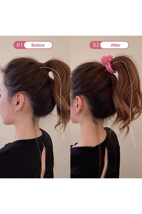 Chinese Knot Hair Tie Stylish Head Rope Hair Elastic Hair Acc