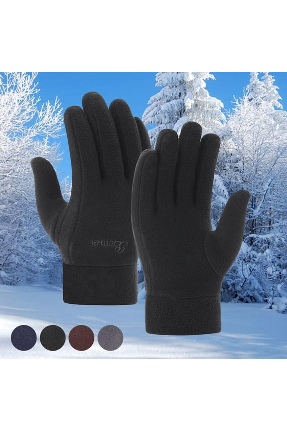 Classic * Polar Fleece Gloves for Men and Women in Autumn and Wi
