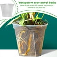 thumbnail image 1 of FurNest Clear Orchid Pots Flower Pots Garden Plastic Pots 10/12/15/21cm Plant Pot, 1 of 9