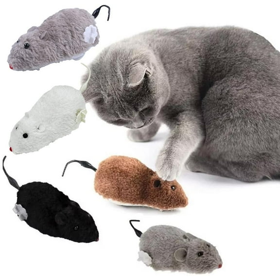 FurNest Clockwork Mouse Pet Toy Creative Tease Cats and Dogs Pet Toys N9Y2 K6D