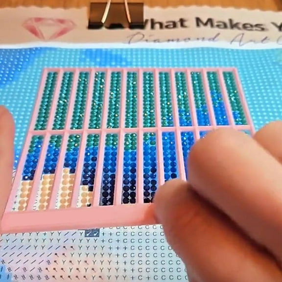 FurNest Diamond' Drawing Ruler Home Diamond' Drawing Craft Ruler Grid