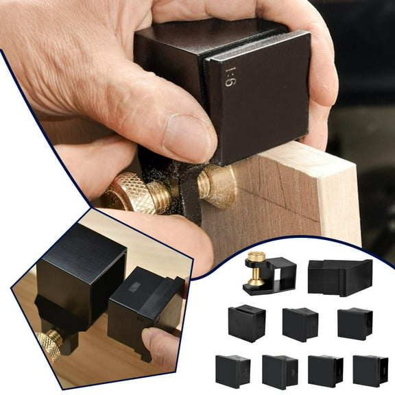 FurNest Dovetail Tenon Gauge' Hand Saw Guide' Woodworking Marking Manual, Tool