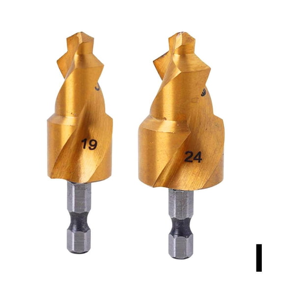 FurNest Efficient Water Pipe Expansion Punch Drill Bit 6.1*6.35cm Hex Shank Plumber