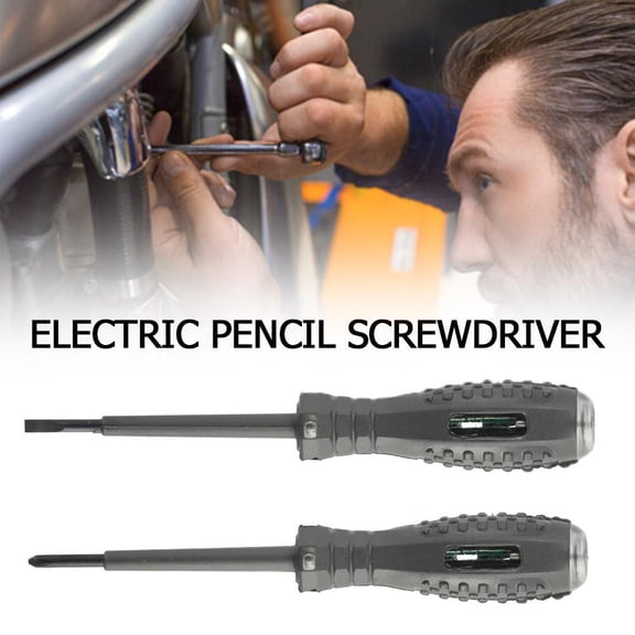 FurNest Electric Pencil Screwdriver Pengukur Pen with Neutral and Live Wire Detec