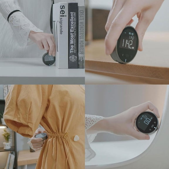 FurNest Electronic Ruler (Atuman) Tape HD LCD Screen Long Standby New B0 I2K8