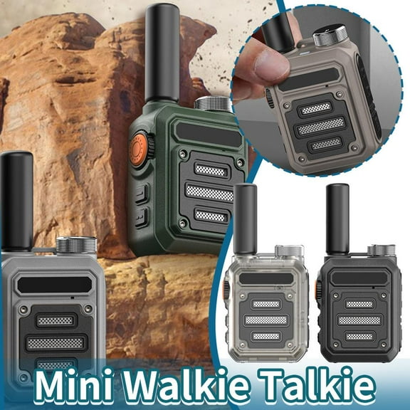 FurNest G63 Mini Walkie Talkie Portable Type-C Charging Walkie-talkies For Outdoors Portable Radio 5000mAh walkie-talkies, ptt, walkie-talkies nationwide walkie-talkie walkie-talkies-nationwide n