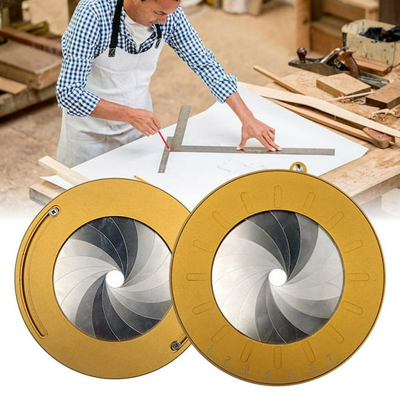 FurNest GINTBN Adjustable Circle Drawing Tool, Stainless Steel Metal Round Circle Drawing Tool, Circle Drawing Maker Adjustable Professional Round Measuring Ruler Circle Drawing Tool for Dra