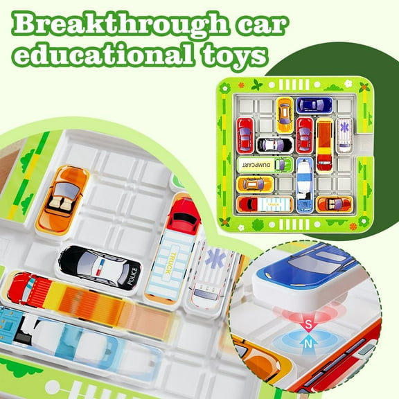 FurNest Get The Toys Out Of The Garage Toy Parking Lot Toys Maze Board Gifts