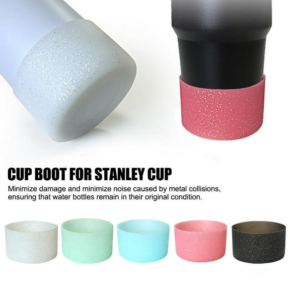 FurNest HFINGAQEX Silicone Boot for Tumbler,Silicone Cup Boot for Hydroflask 12-24oz,for 40oz,Protective Cup Bottom Sleeve Cover,Anti-Slip Rubber Bottom Protector Sleeve Cover Cup Access