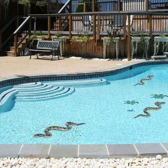 FurNest Inflatable Snake Jungle Zoo Animal Beach Summer Pool Decoration D3P7 Gift