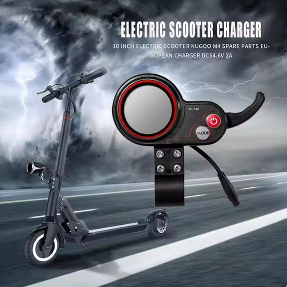 FurNest LCD TF-100 24V/36V/48V 5 Pin Electric Bike Display Control Thumb for