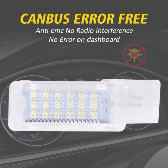 FurNest LED Courtesy Footwell Door Luggage Trunk Boot Ligh