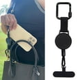 thumbnail image 1 of FurNest LQQDREX Anti-Theft Phone Tether, Extendable Key Chain Lanyard Holder, Phone Strap with Retractable Steel Line, Universal Locking Carabiner Phone Crossbody Strap for Travel Esse, 1 of 9