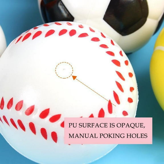 FurNest Large Ball Hand Wrist Finger Exercise Stress Relief Therapy Balls. :