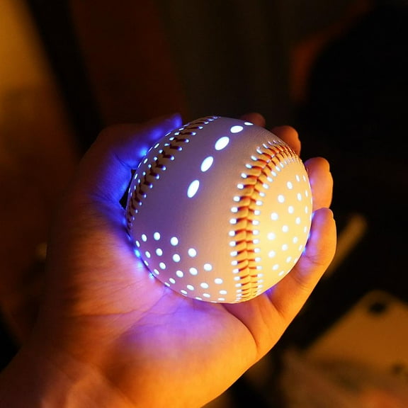 FurNest Light Up Baseball: Glow in The Dark with 6 Changing Colors for Night