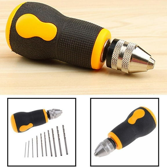 FurNest Micro Mini Portable Small Hand Drill 10pcs Drill