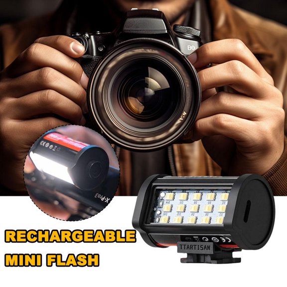 FurNest Mini Flash Super Power Flashlight Flashlight Strong Light Rechargeable
