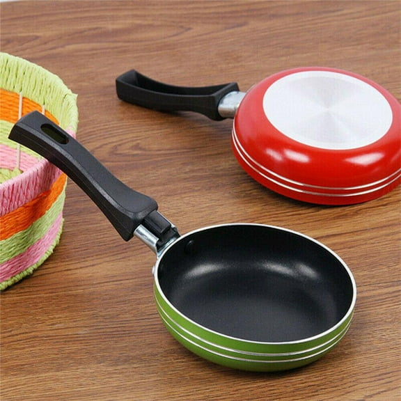 FurNest Mini Fried Eggs Saucepan Small Frying Pan Flat Non-stick Cookware Griddle