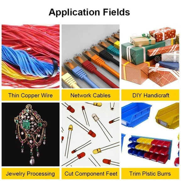 FurNest Mini Wire Cable Cutters Side Cut Snips Flush Pliers Hand K8Z2 with