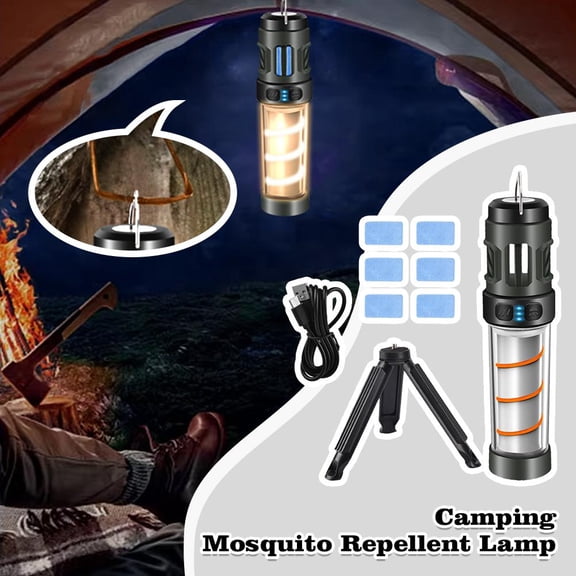 FurNest Mosquito Repellent Lamp Outdoor Camping Lantern With Triangle Bracket