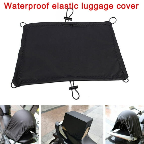 FurNest Motorcycle Trunk Seat Rear Rack Luggage Box Shelf Waterproof Universal