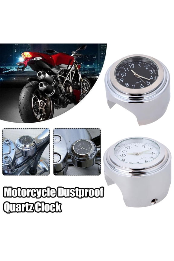 Motorcycle Watch Watches Clock for Motorcycle Handlebars Watch Bicycle N