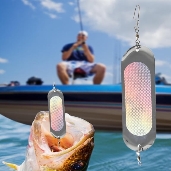FurNest Night Light Fishing Rig Lure Flash Board 4.5-inch Salmon Fishing Dogg