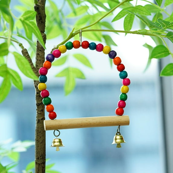 FurNest Parrot Bird Toy Cage Bird Toys Set Toy Bird Cage Parrot Toys Accessori