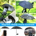thumbnail image 1 of FurNest Phone Umbrella, Anti-Glare Sun Rain Shade, Sucker Retractable Mini Tanning Shade Cover Universal Fit for All Smartp, 1 of 9