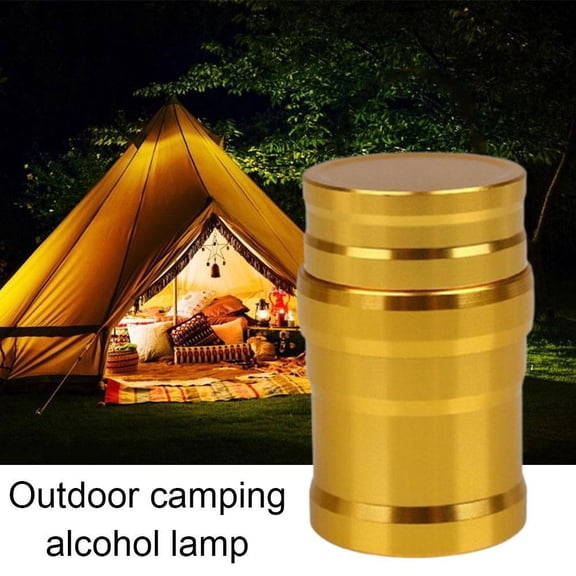 FurNest Portable Mini Camping Lamp with Liquid Fuel Burner for Outdoor Surviv