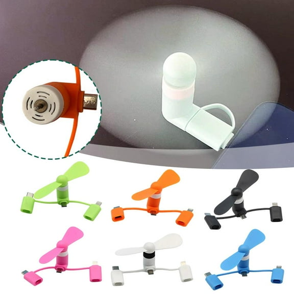 FurNest Portable USB fan Mobile Phone Fan Cooler Cooling For Type-C Micro USB L