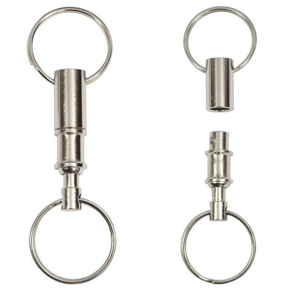FurNest Pretty Key Rings Detachable Removable Pull Apart Quick A T9B2 Releas