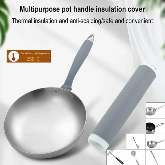 FurNest Pull-Out Silicone Hot Handler Holder, Pot Handle Heat Silicon Insula