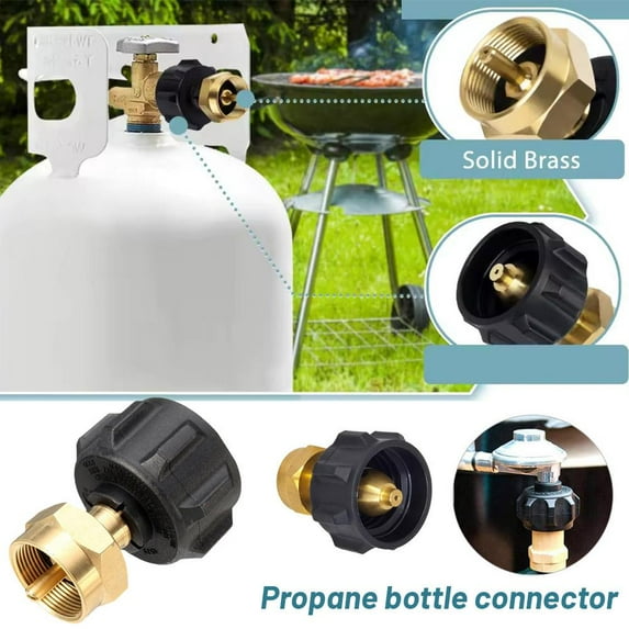 FurNest QCC1 Regulator Valve Propane Refill Adapter 1LB to Bottle Converter' 2