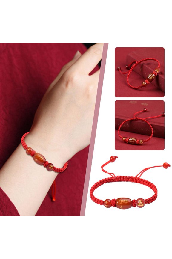 Red String Bracelet For Women Men Can Bring Good Luck Chinese Red Bracelet