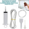 thumbnail image 1 of FurNest .Refrigerator Fridge Drain Hole Clog Remover Kit Unblocker Too, 1 of 9