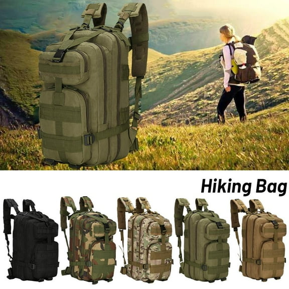 FurNest Small Tactical Backpack Military Daypack, Outdoor Sports Mountaineering Bag, Army Hunting Rucksack, Waterproof Daypack, for Outdoor,Hiking,Camping,T