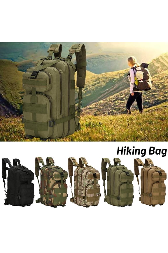 Small Tactical Backpack Military Daypack, Outdoor Sports Mountaineering Bag, Army Hunting Rucksack, Waterproof Daypack, for Outdoor,Hiking,Camping,T