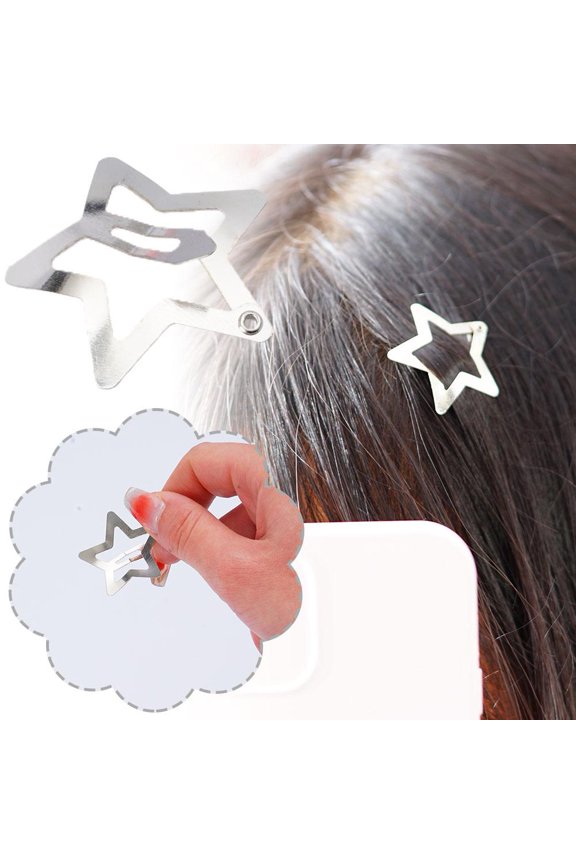 Star Hair Pin Sweet and Cool Hot Girl * Hair Accessories Metal