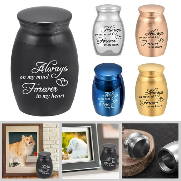 FurNest Steel Pet Urn Cat and Dog Bone Urn Can Be Engraved Pattern & M2J9