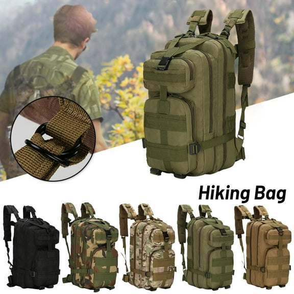 FurNest Tactical Backpack Military Daypack, 30L Backpack for Men Assault Pack Bug Out Bag for Hiking Camping Travel Hunting Ruc