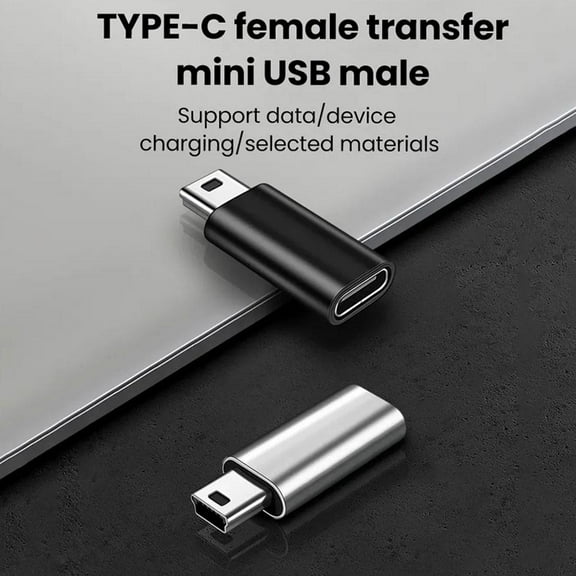 FurNest Type-C Male to Mini USB 2.0 Female Charge Data Sync Adapter Hot L1 O7O