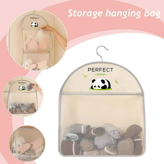 FurNest Underwear Socks Storage Bag Hanging Underwear Storage Net Closet Organ
