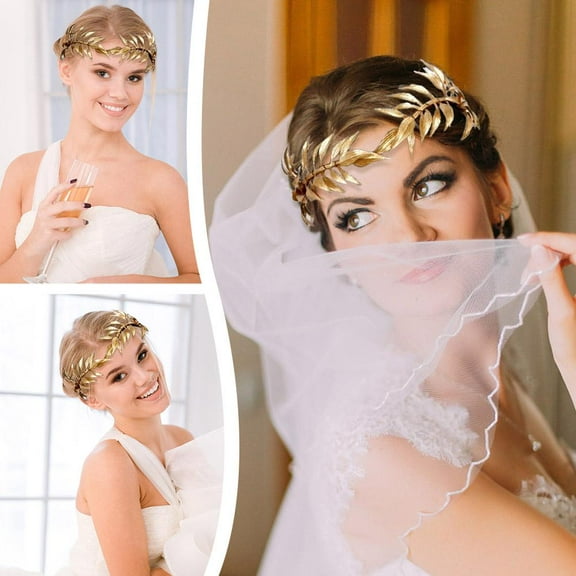 FurNest Unisex Greek Laurel Crown God Elf Leaf Headpiece Royal K