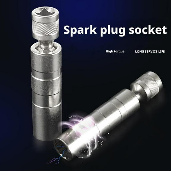 FurNest Universal 14mm & 16mm Magnetic Spark Plug Socket Wrench 12 Thina3d