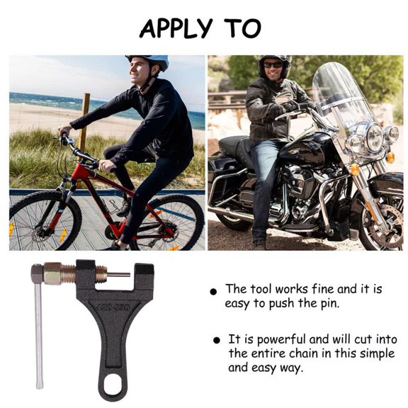 FurNest Universal Carbon Steel Spanner Link Splitter Pin Remover Chain Repair