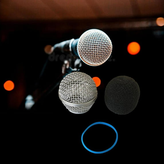 FurNest Upgrade Your Shure with Metal Mesh Microphone Grille Replacement