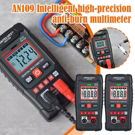FurNest Upgraded EBTN LCD Multimeter, Easy to Read and Measure 2024 N